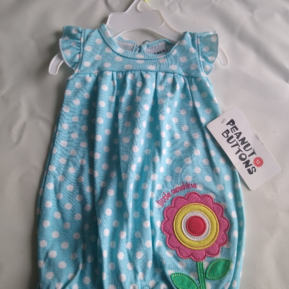Peanut Buttons Little Sunshine Romper 3-6 Months